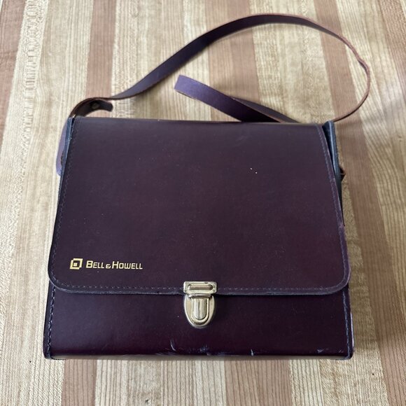 Bell & Howell Super 8 Movie Camera Bag. Like Oshman's Brown Case For Binoculars. - Picture 1 of 13